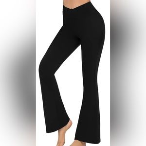 Bell bottom yoga pants size L